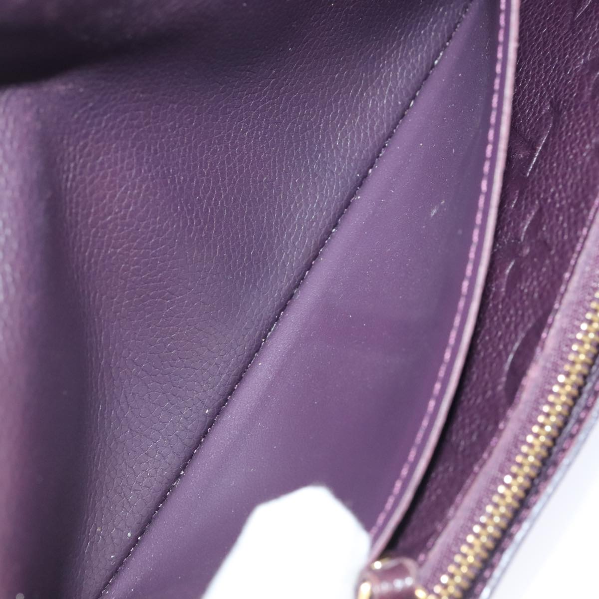 LOUIS VUITTON Empreinte Portefeuille Curieuse Wallet Purple M60300 bs17377