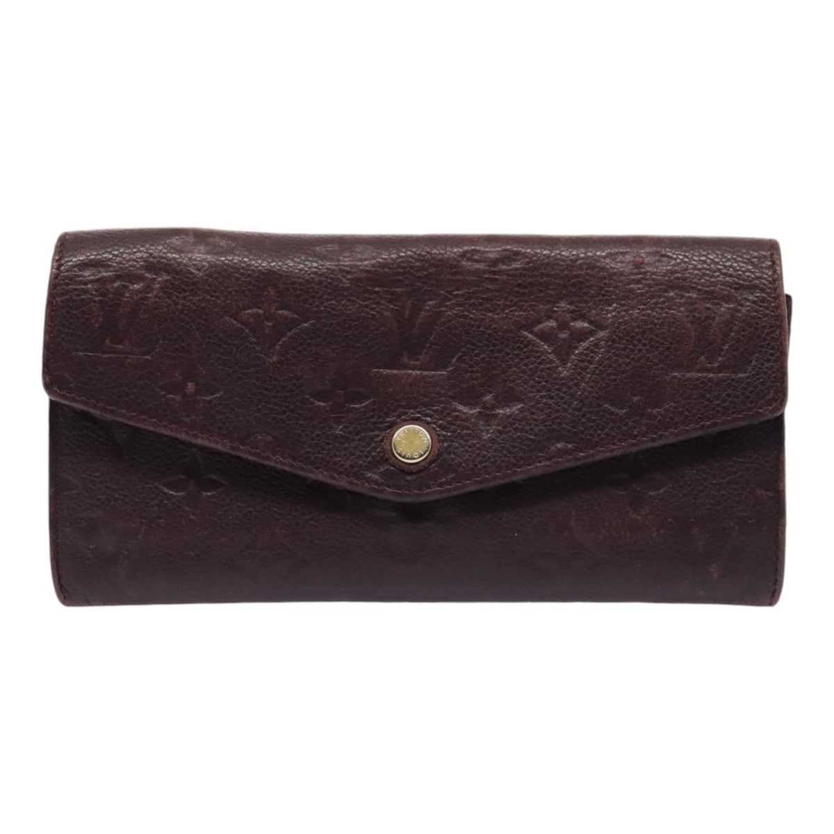 LOUIS VUITTON Empreinte Portefeuille Curieuse Wallet Purple M60300 bs17377