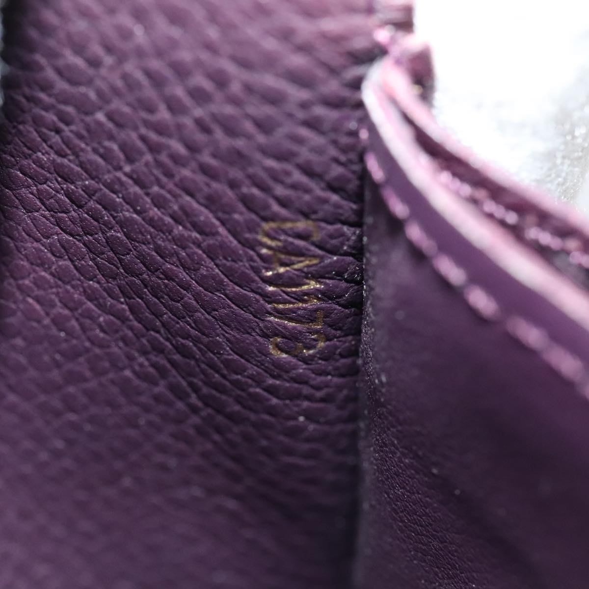 LOUIS VUITTON Empreinte Portefeuille Curieuse Wallet Purple M60300 bs17377