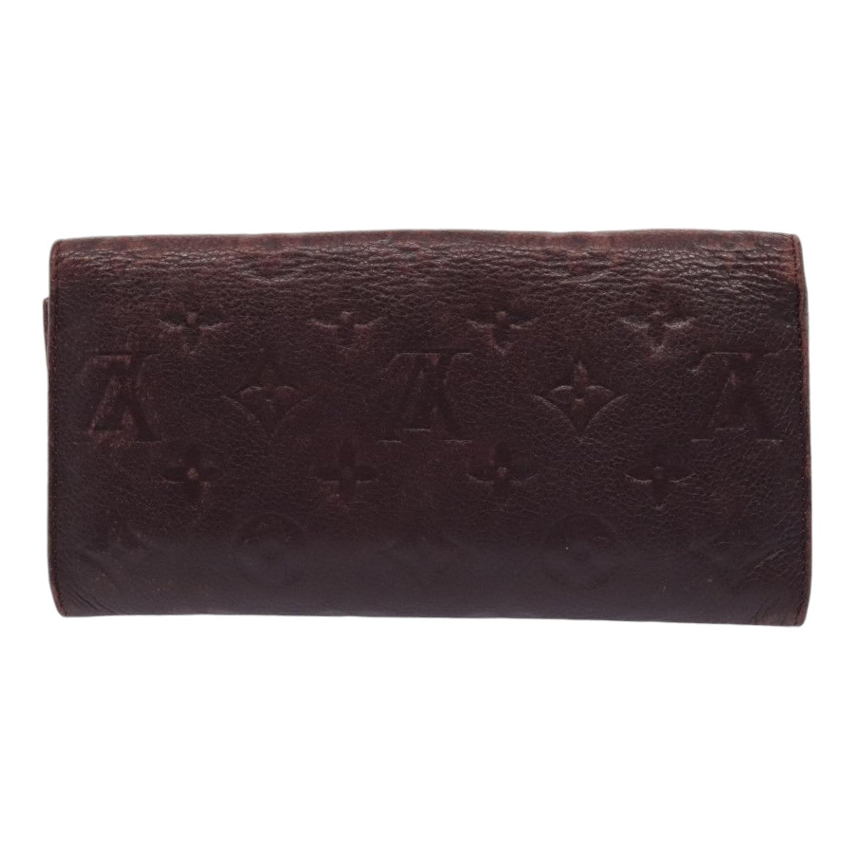 LOUIS VUITTON Empreinte Portefeuille Curieuse Wallet Purple M60300 bs17377