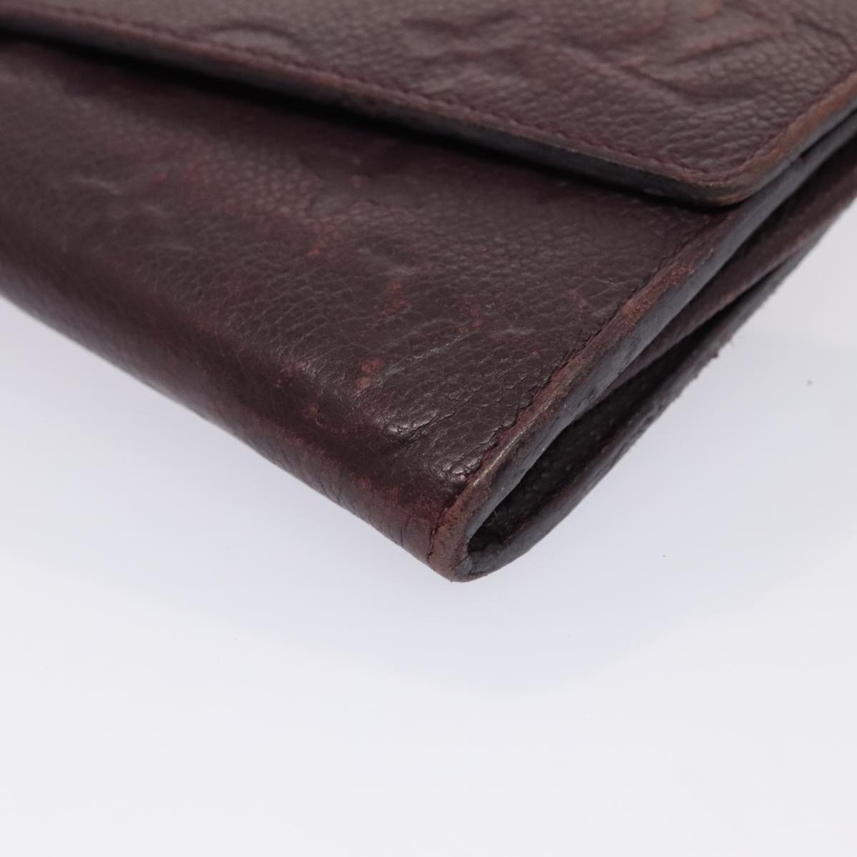 LOUIS VUITTON Empreinte Portefeuille Curieuse Wallet Purple M60300 bs17377