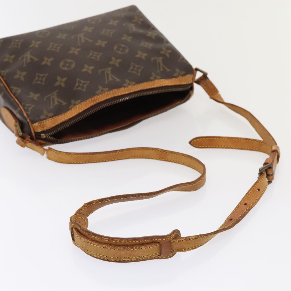 LOUIS VUITTON Monogram Tulle Lee Shoulder Bag M51348 LV bs17394