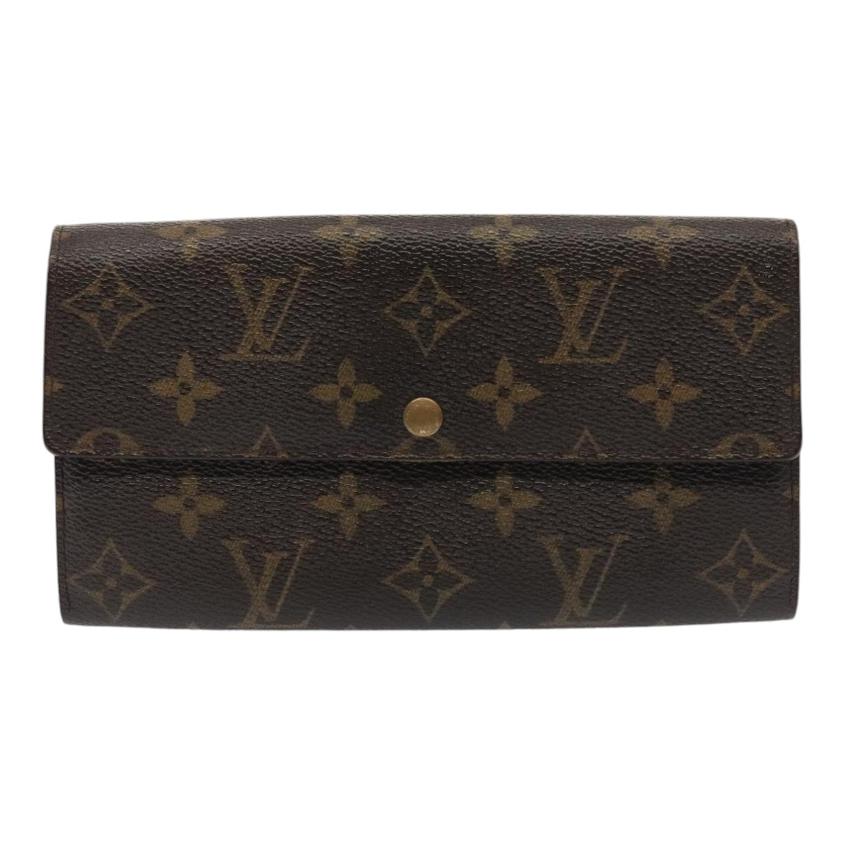LOUIS VUITTON Monogram Portefeuille Sarah Long Wallet M60531 LV bs17395