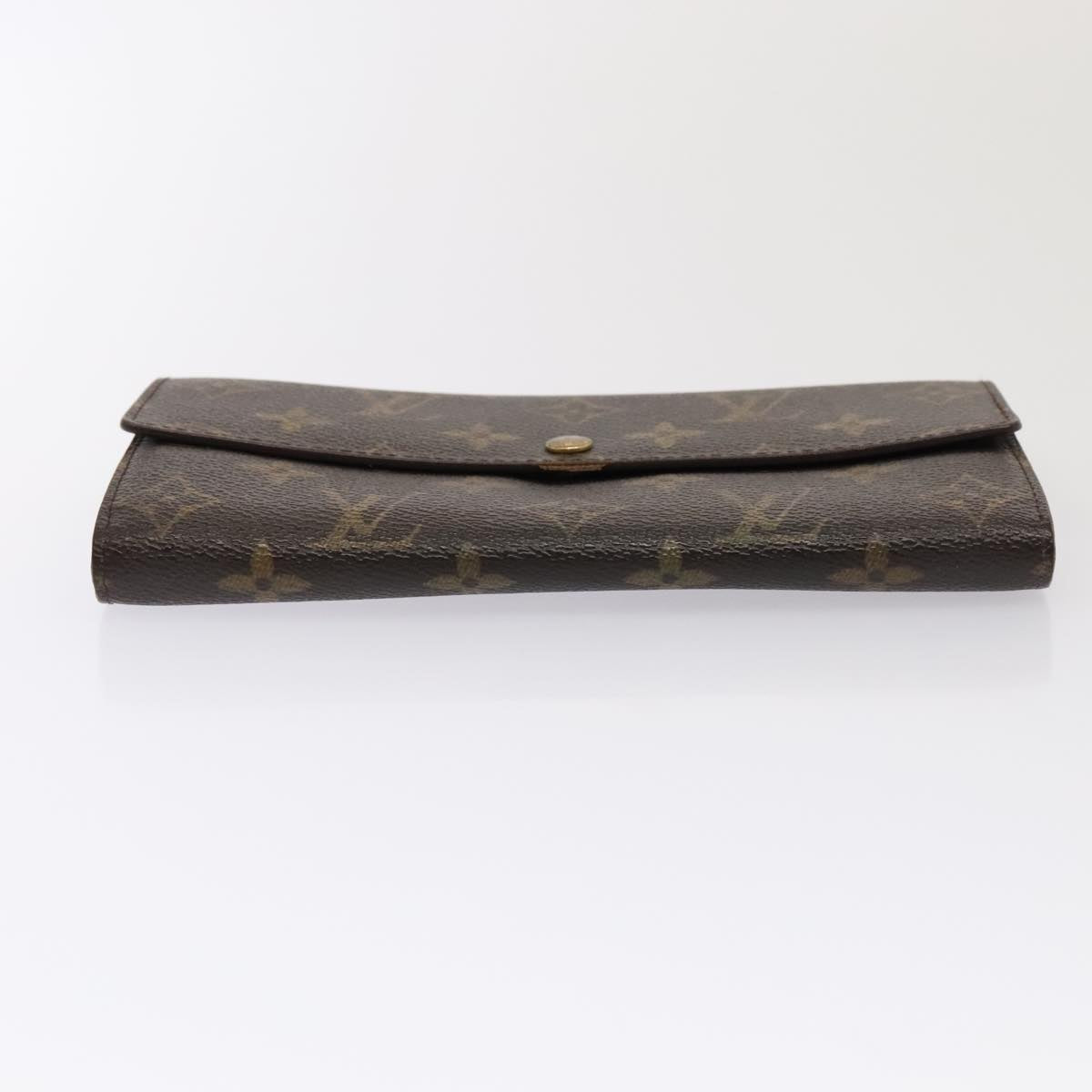LOUIS VUITTON Monogram Portefeuille Sarah Long Wallet M60531 LV bs17395