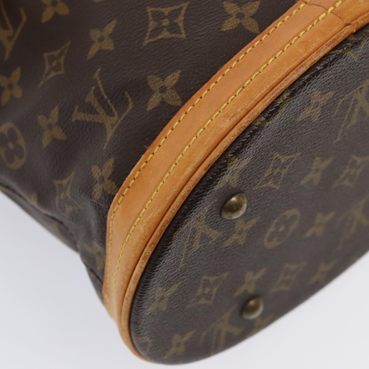 LOUIS VUITTON Monogram Bucket PM Shoulder Bag M42238 LV bs17397
