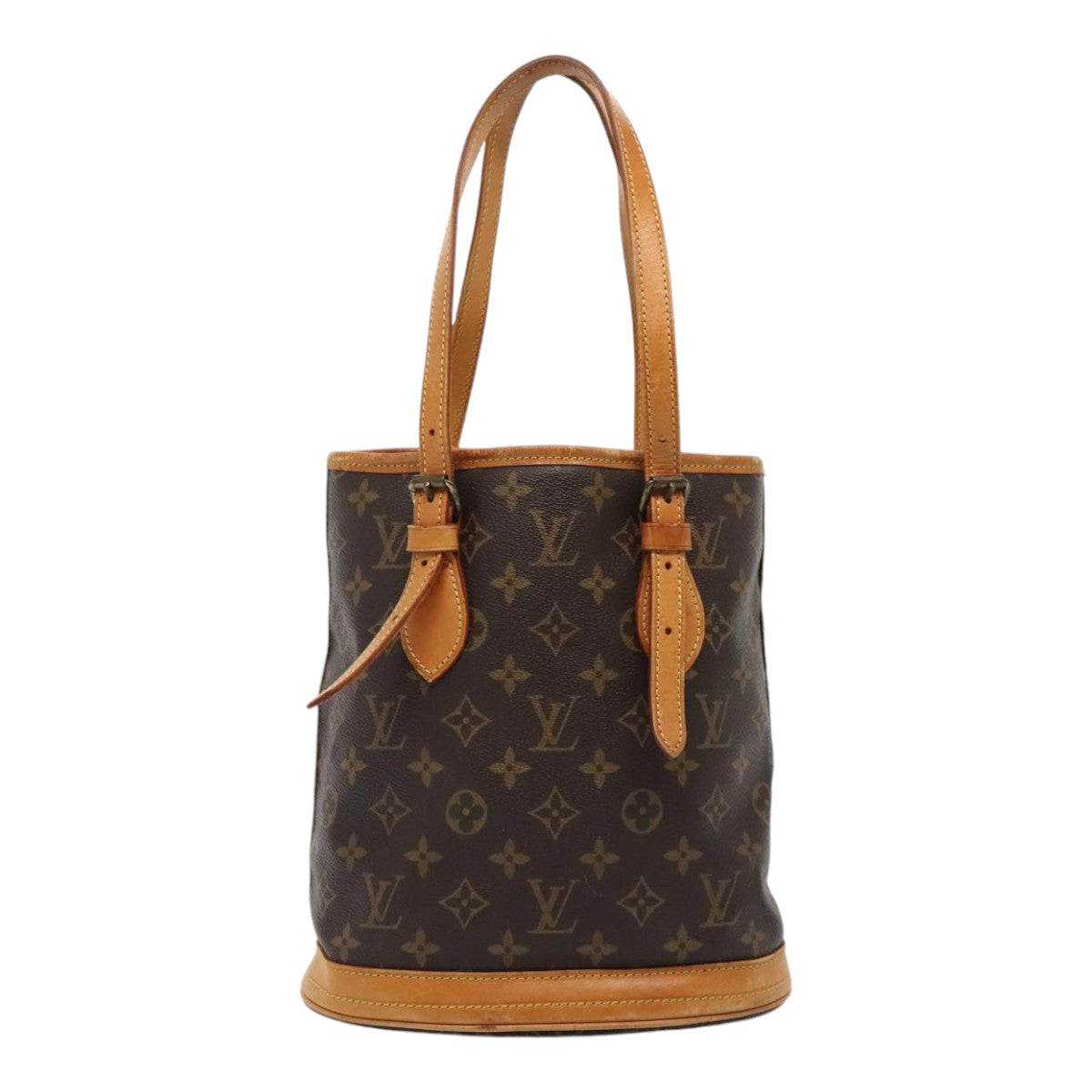 LOUIS VUITTON Monogram Bucket PM Shoulder Bag M42238 LV bs17397