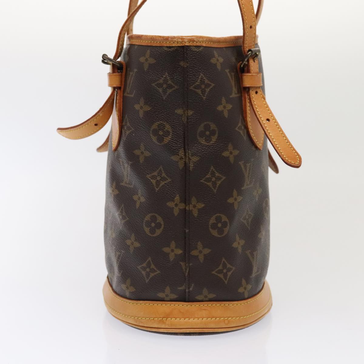LOUIS VUITTON Monogram Bucket PM Shoulder Bag M42238 LV bs17397