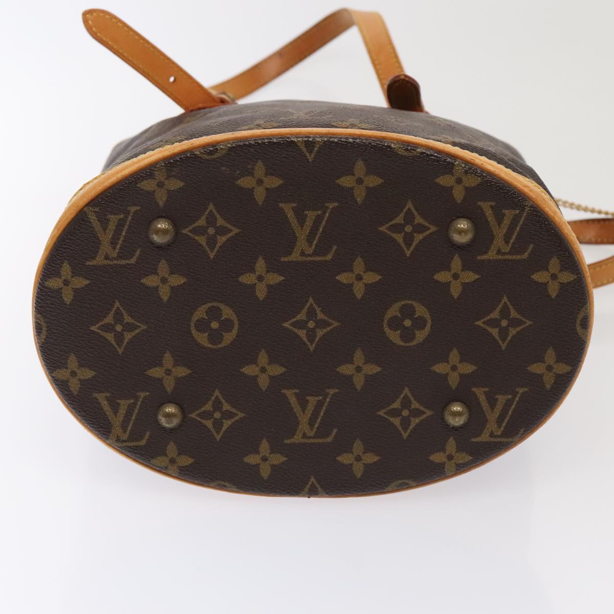 LOUIS VUITTON Monogram Bucket PM Shoulder Bag M42238 LV bs17397