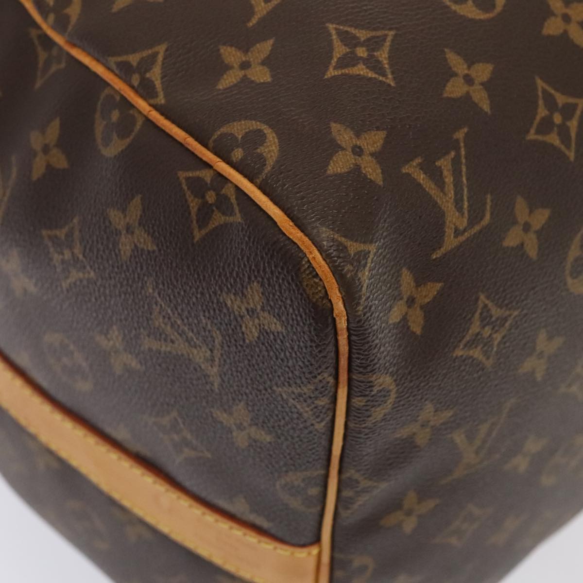 LOUIS VUITTON Monogram Keepall Bandouliere 55 Boston Bag M41414 LV bs17400