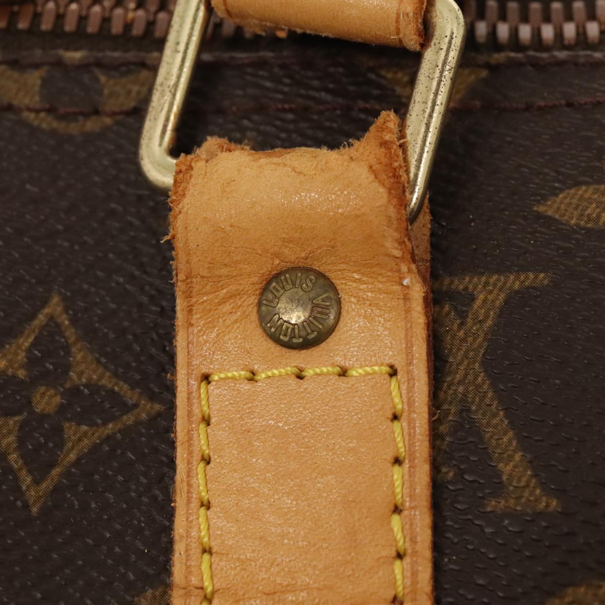 LOUIS VUITTON Monogram Keepall Bandouliere 55 Boston Bag M41414 LV bs17400