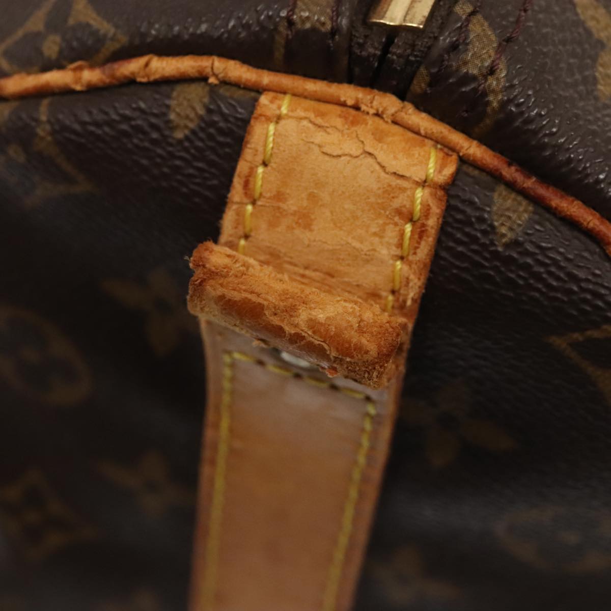 LOUIS VUITTON Monogram Keepall Bandouliere 55 Boston Bag M41414 LV bs17400