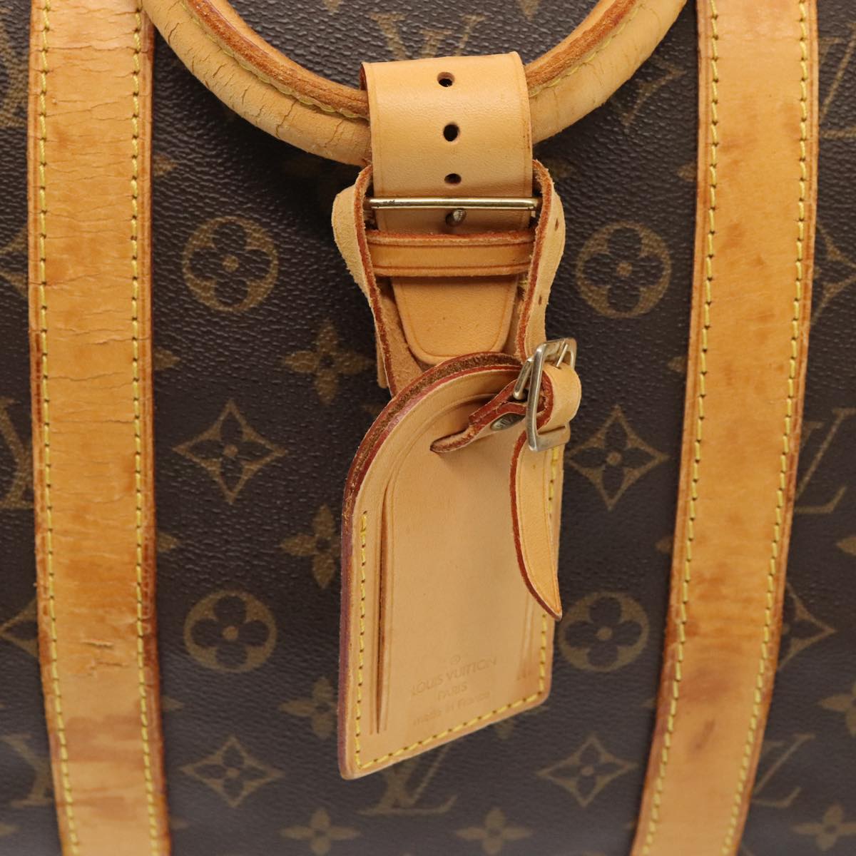 LOUIS VUITTON Monogram Keepall Bandouliere 55 Boston Bag M41414 LV bs17400