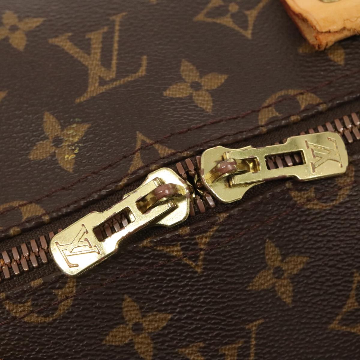 LOUIS VUITTON Monogram Keepall Bandouliere 55 Boston Bag M41414 LV bs17400
