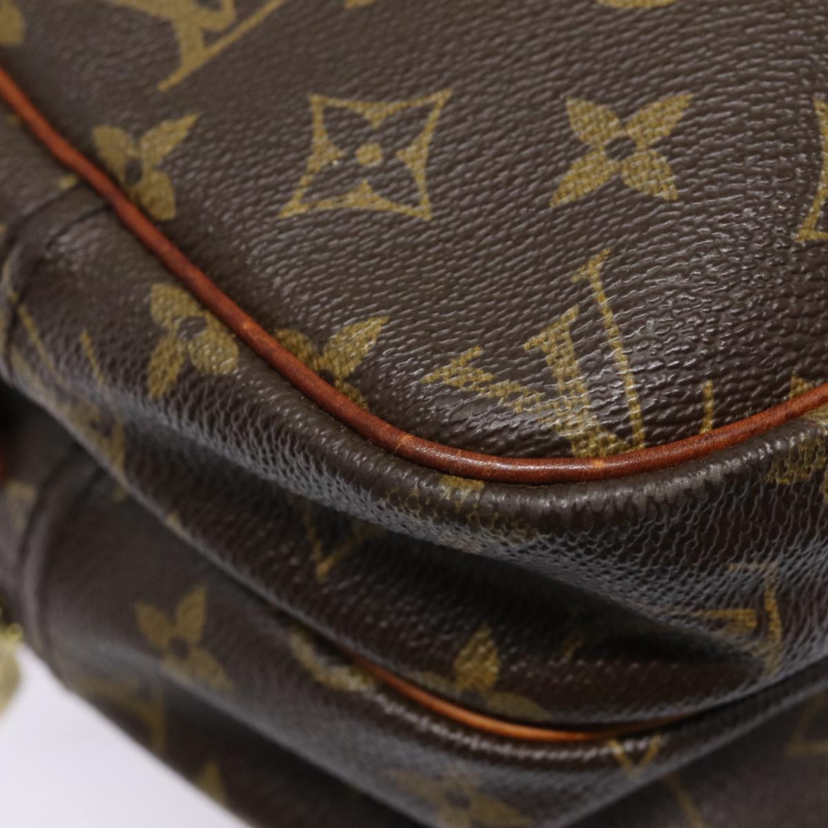 LOUIS VUITTON Monogram Reporter PM Shoulder Bag M45254 LV bs17407