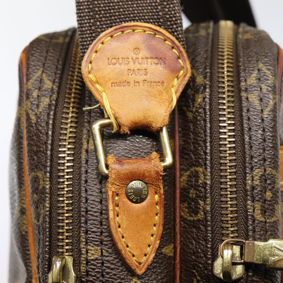 LOUIS VUITTON Monogram Reporter PM Shoulder Bag M45254 LV bs17407