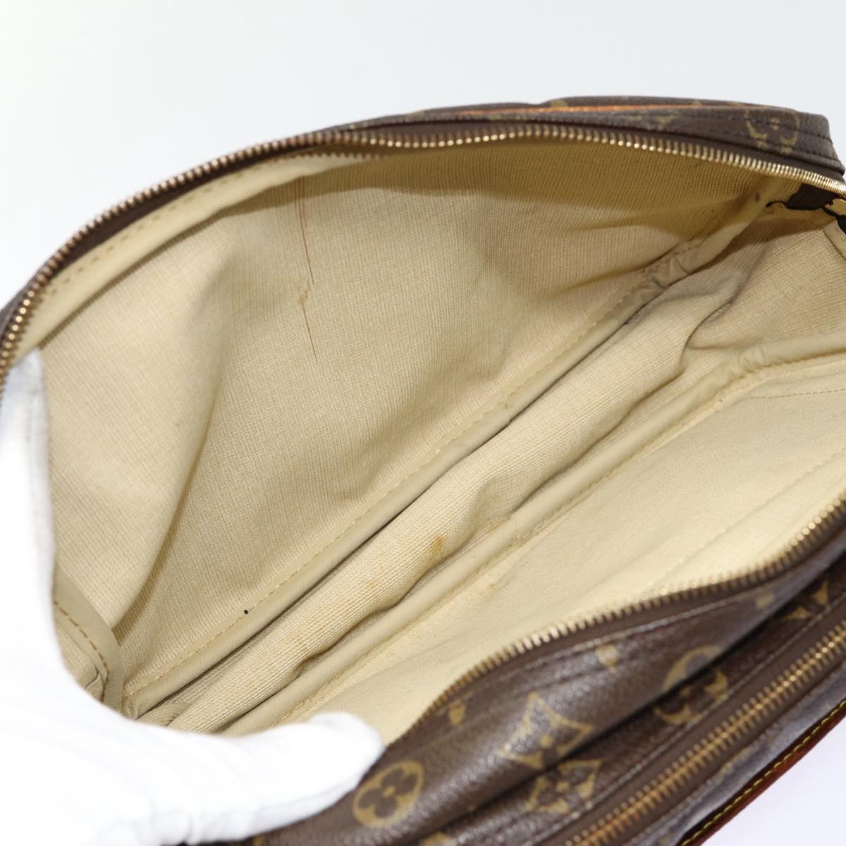 LOUIS VUITTON Monogram Reporter PM Shoulder Bag M45254 LV bs17407