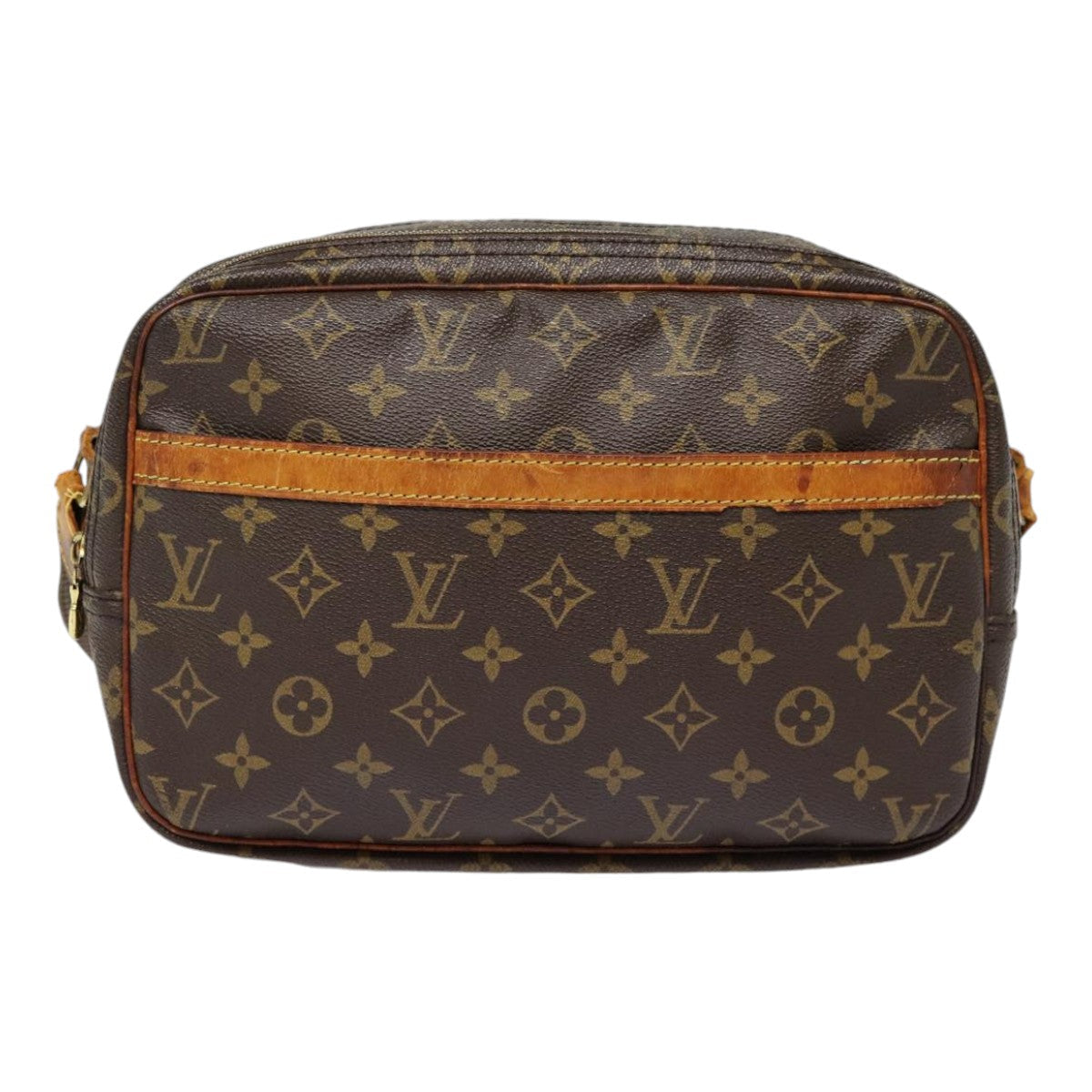 LOUIS VUITTON Monogram Reporter PM Shoulder Bag M45254 LV bs17407