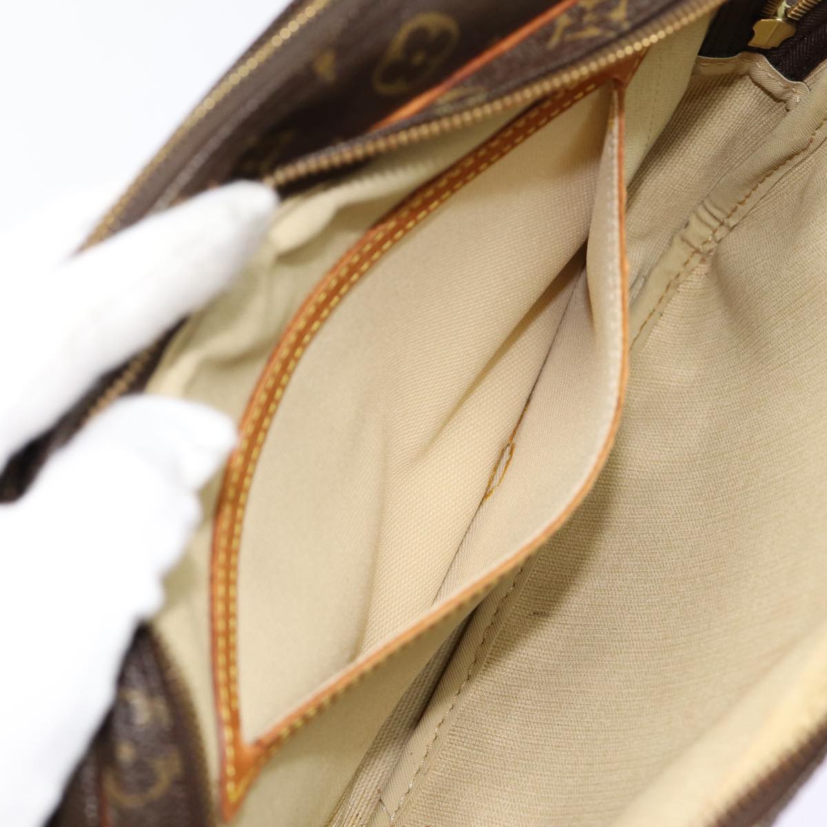 LOUIS VUITTON Monogram Reporter PM Shoulder Bag M45254 LV bs17407