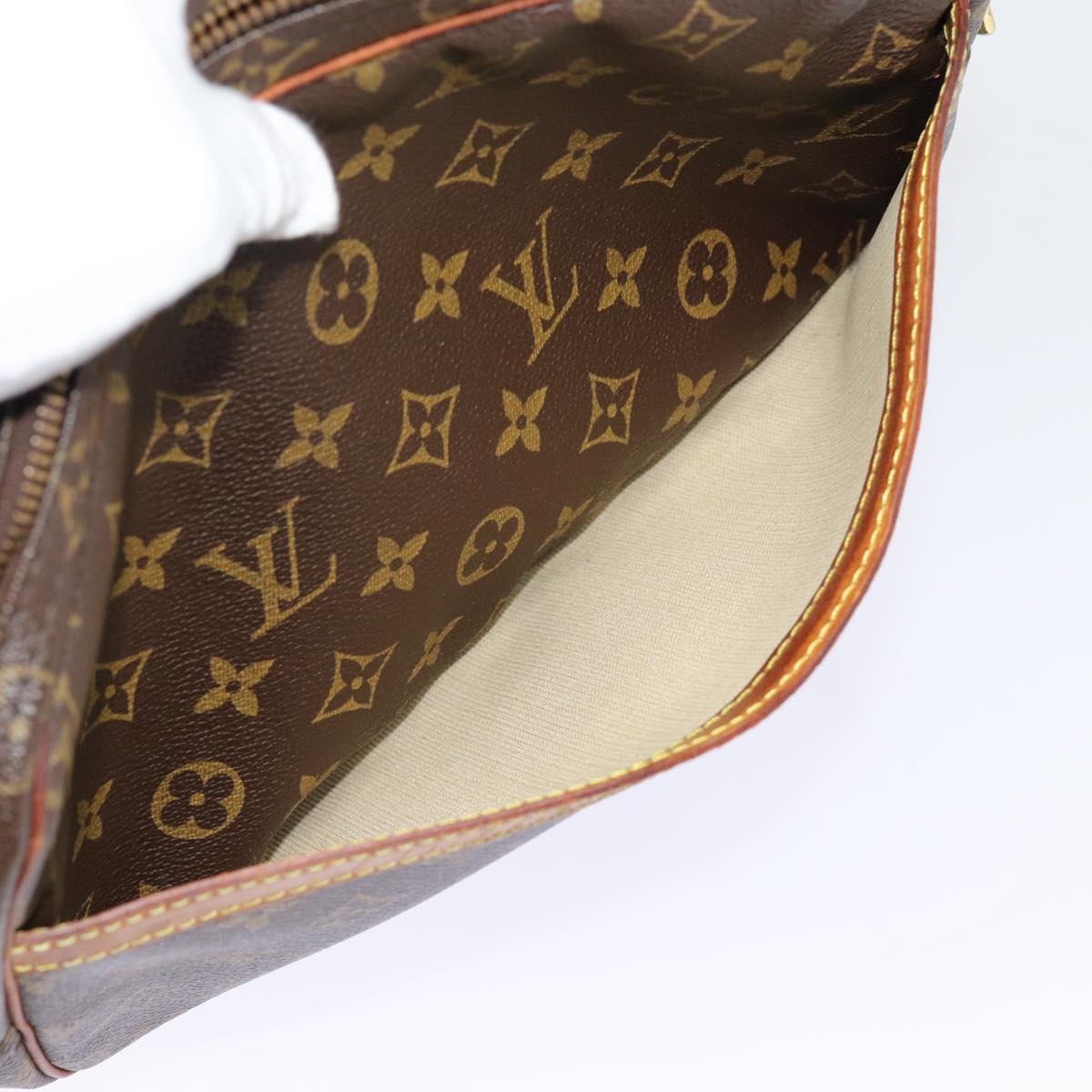 LOUIS VUITTON Monogram Reporter PM Shoulder Bag M45254 LV bs17407