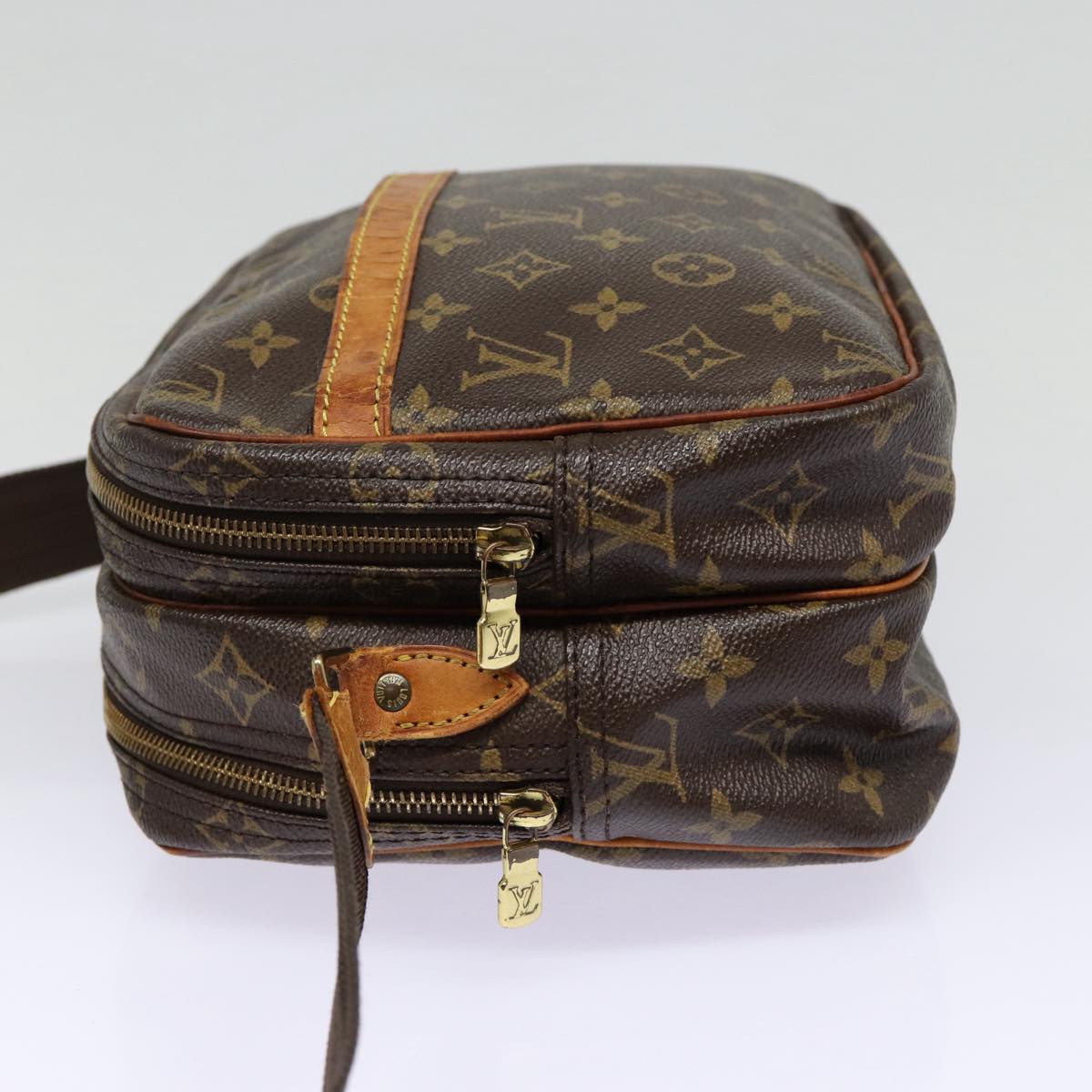 LOUIS VUITTON Monogram Reporter PM Shoulder Bag M45254 LV bs17407