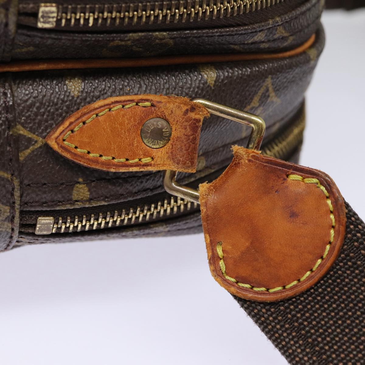 LOUIS VUITTON Monogram Reporter PM Shoulder Bag M45254 LV bs17407