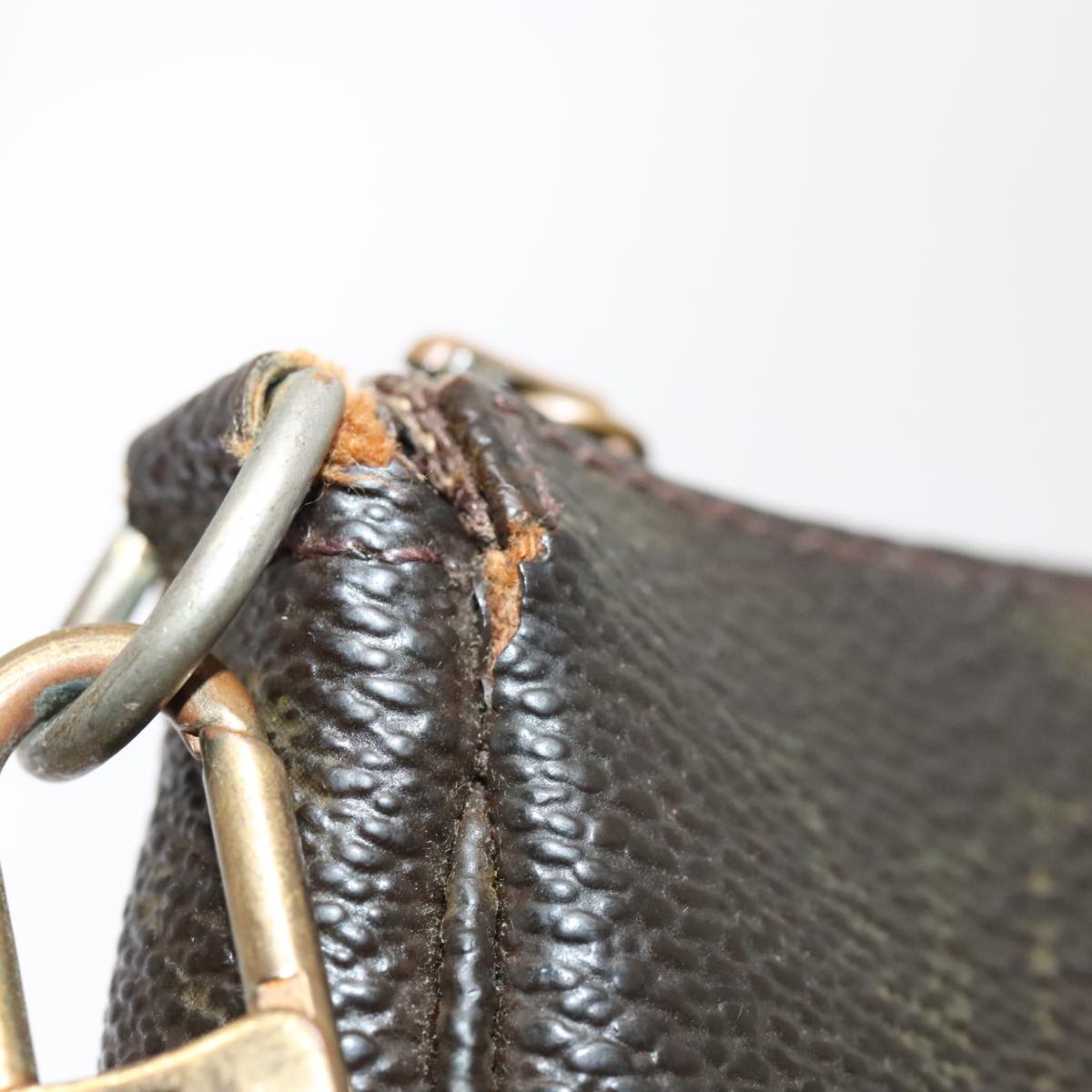 LOUIS VUITTON Monogram Pochette Accessoires Pouch M51980 LV bs17409