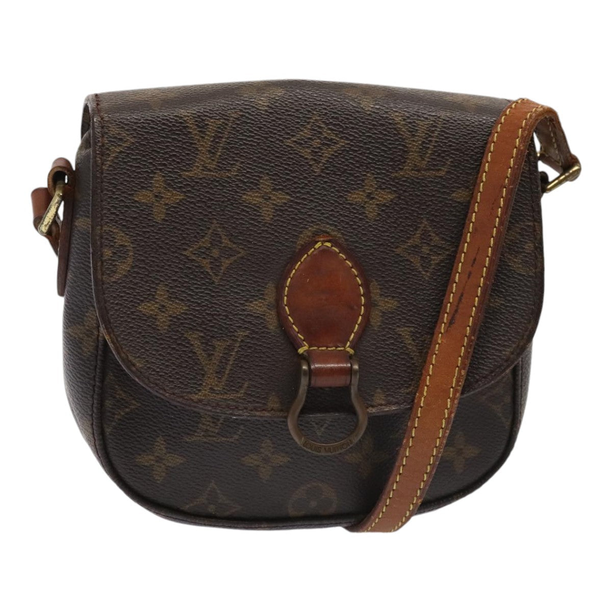 LOUIS VUITTON Monogram Saint Cloud PM Shoulder Bag M51244 LV bs17411