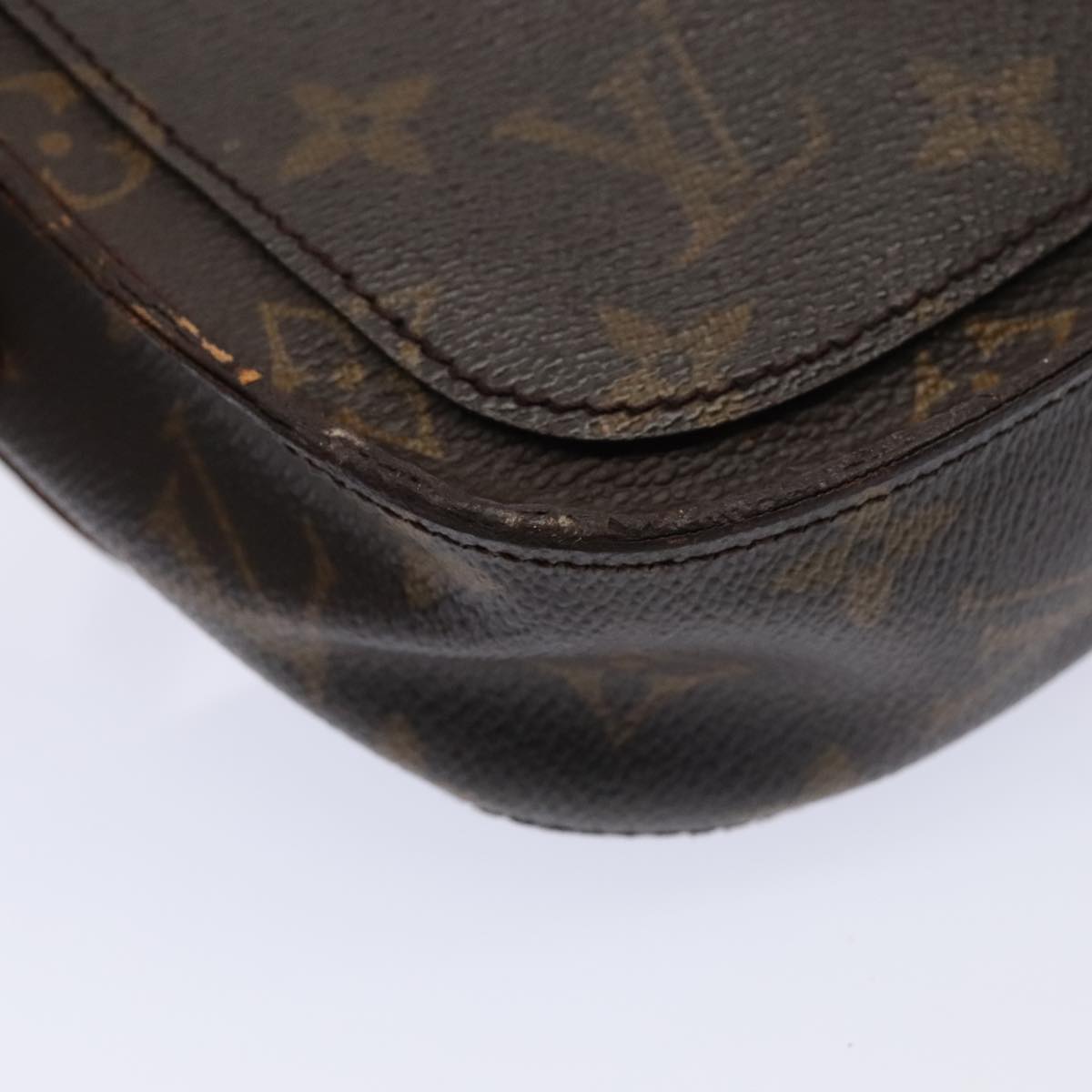 LOUIS VUITTON Monogram Saint Cloud PM Shoulder Bag M51244 LV bs17411