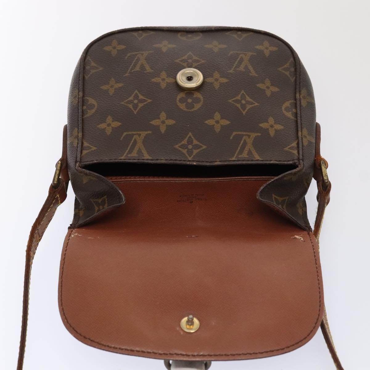 LOUIS VUITTON Monogram Saint Cloud PM Shoulder Bag M51244 LV bs17411