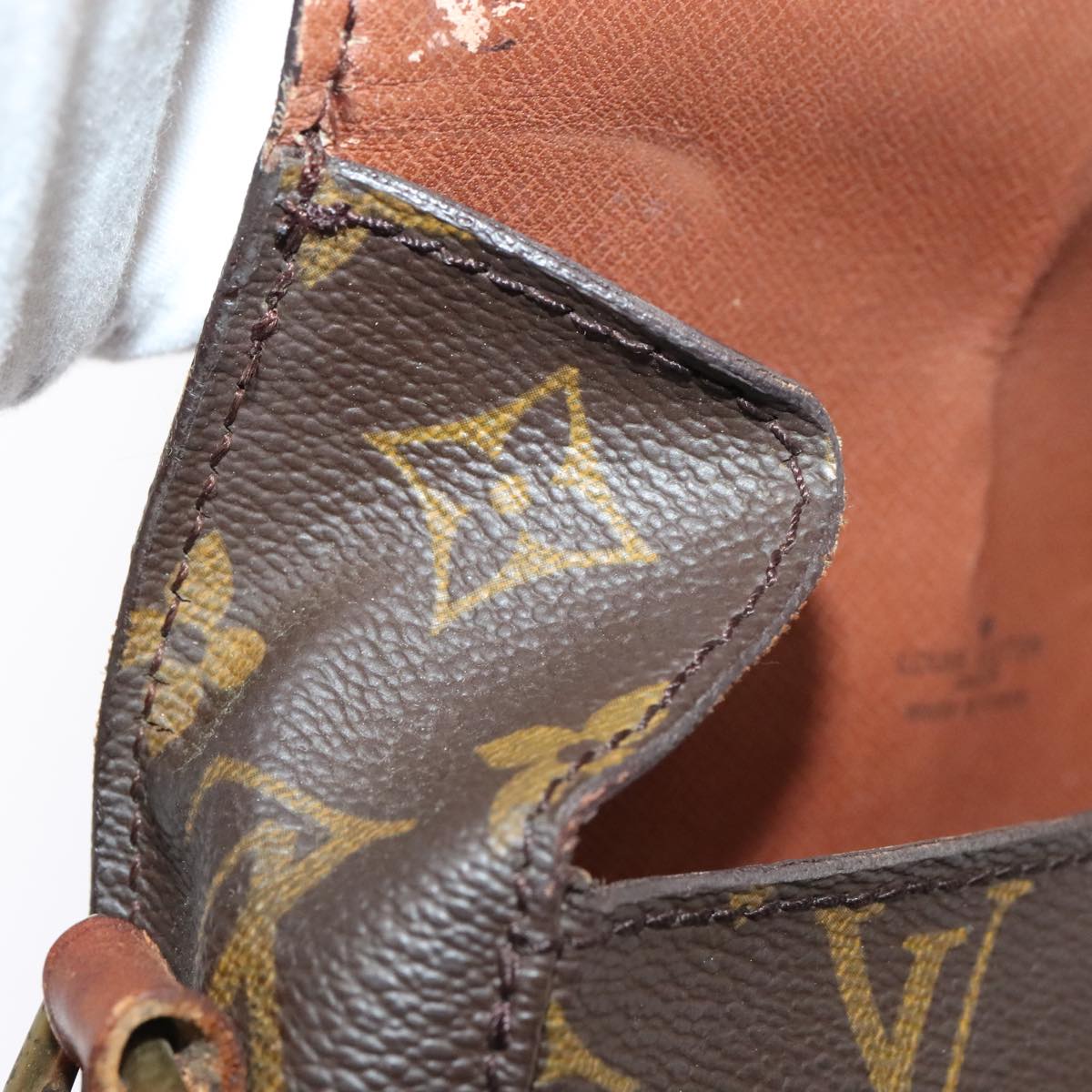 LOUIS VUITTON Monogram Saint Cloud PM Shoulder Bag M51244 LV bs17411