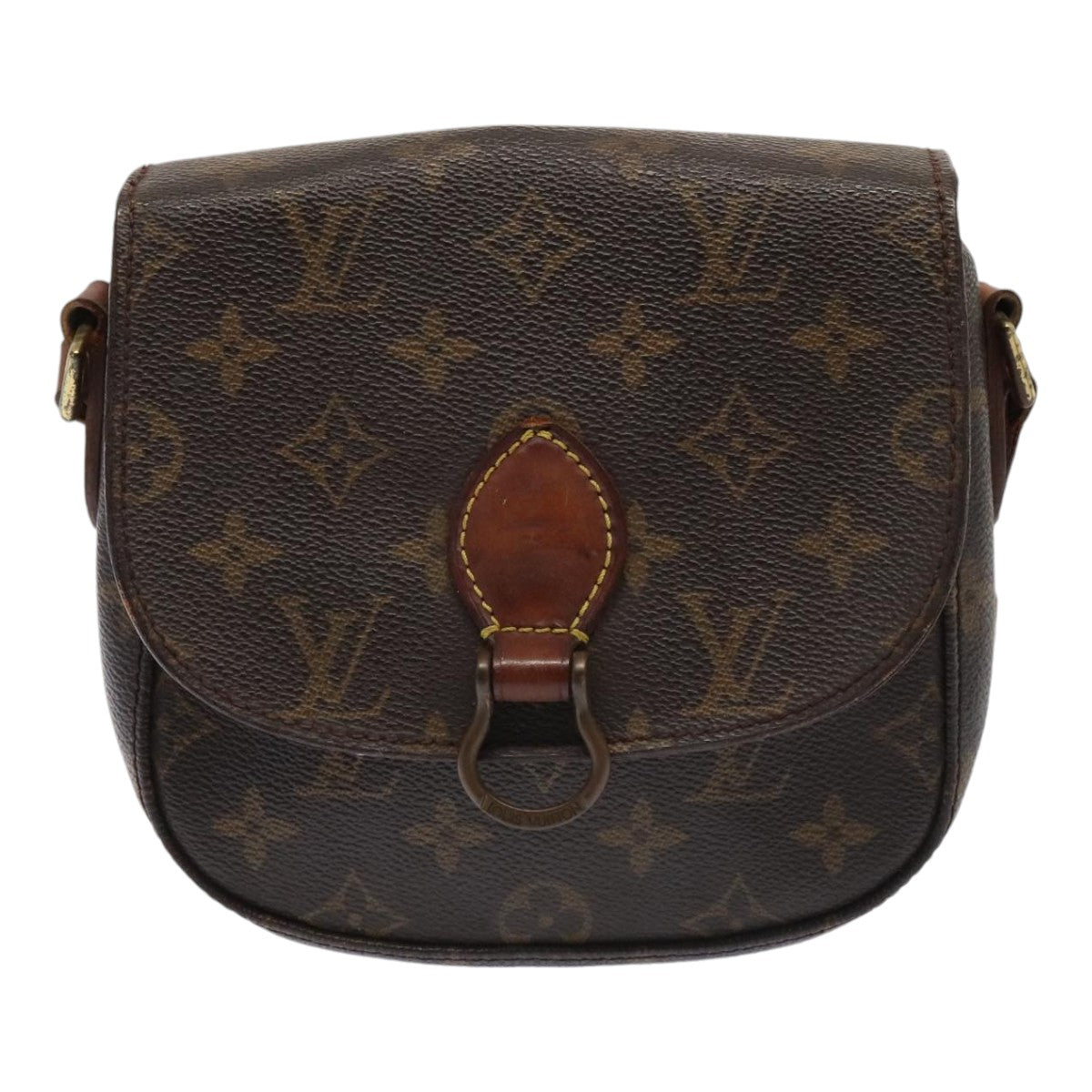 LOUIS VUITTON Monogram Saint Cloud PM Shoulder Bag M51244 LV bs17411