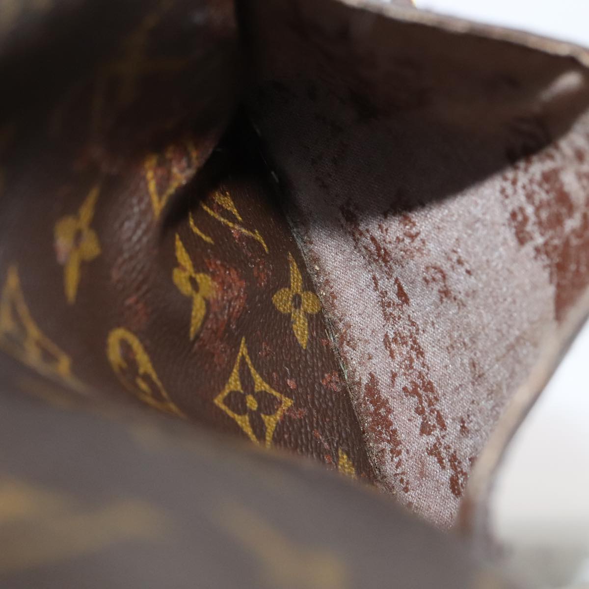 LOUIS VUITTON Monogram Saint Cloud PM Shoulder Bag M51244 LV bs17411