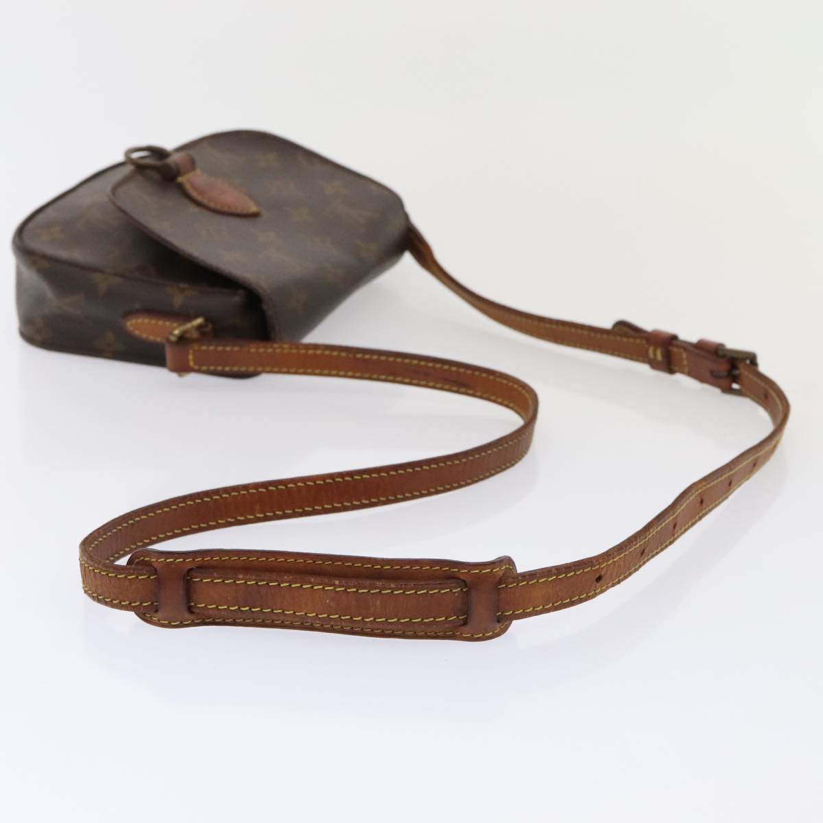 LOUIS VUITTON Monogram Saint Cloud PM Shoulder Bag M51244 LV bs17411