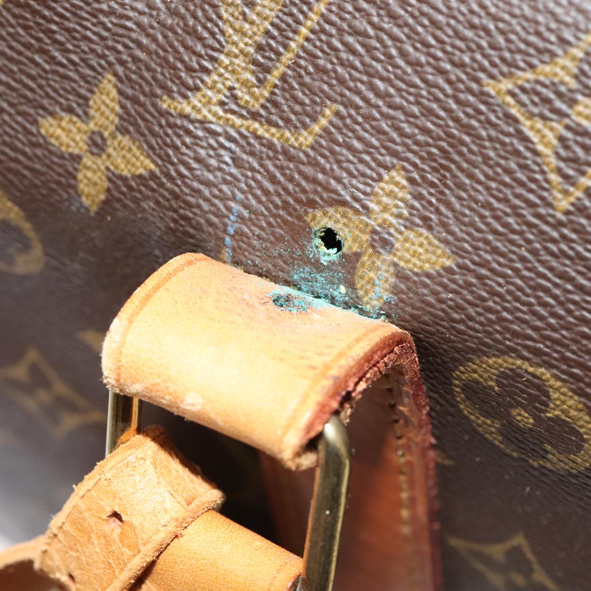 LOUIS VUITTON Monogram Sac 48 Heures Boston Bag M41383 LV bs17416