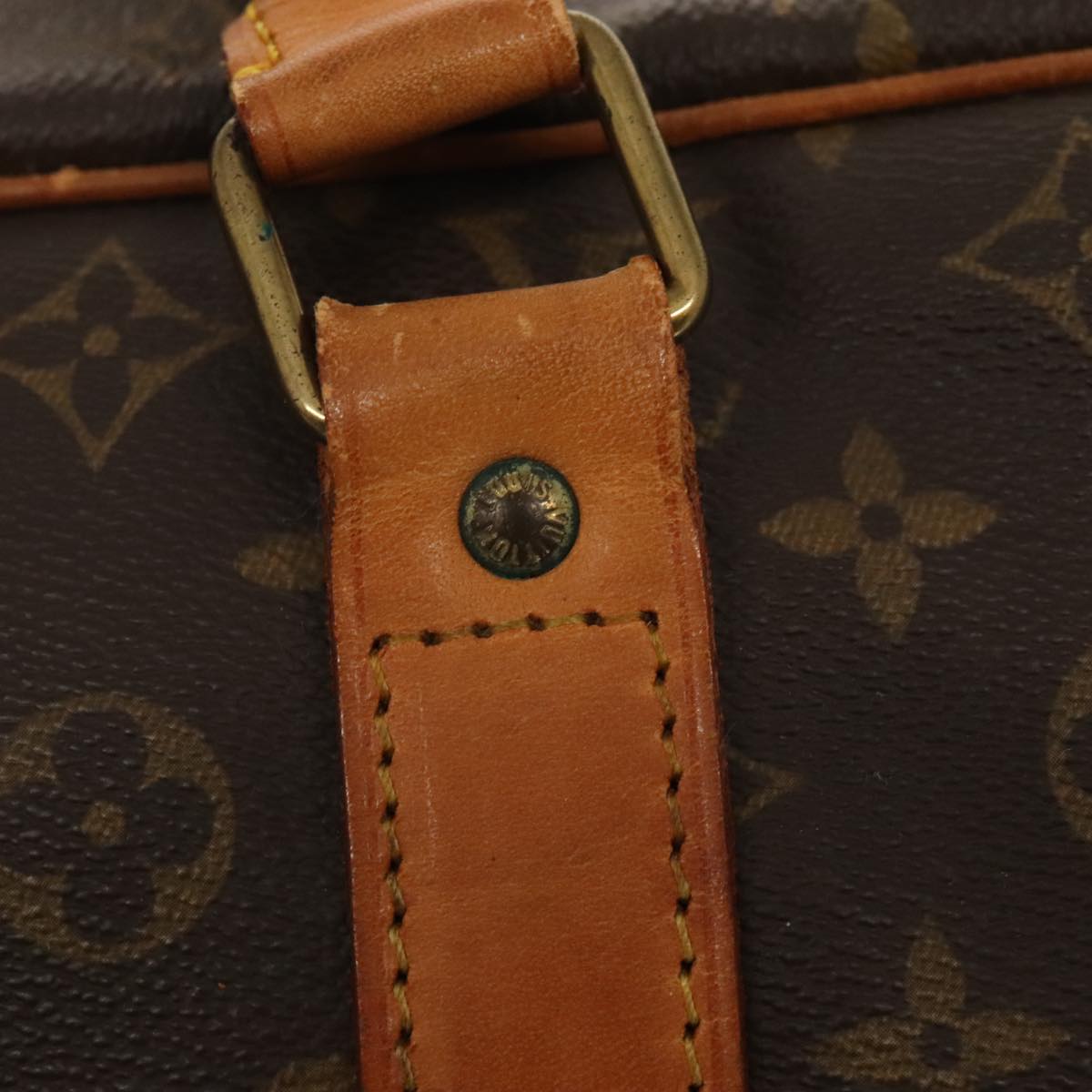 LOUIS VUITTON Monogram Sac 48 Heures Boston Bag M41383 LV bs17416