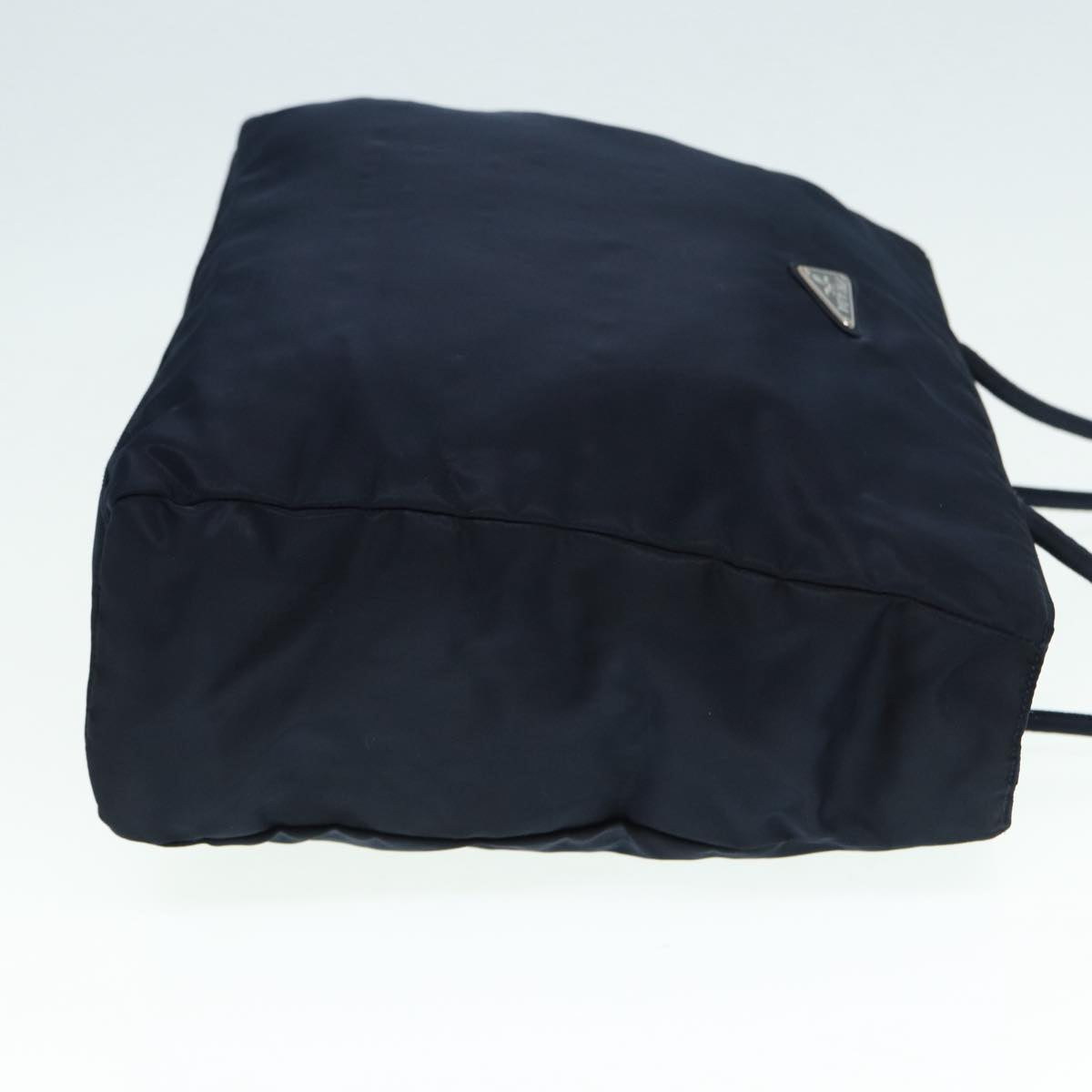 Luxury Prada Tote Bag Nylon Black Silver  bs17445
