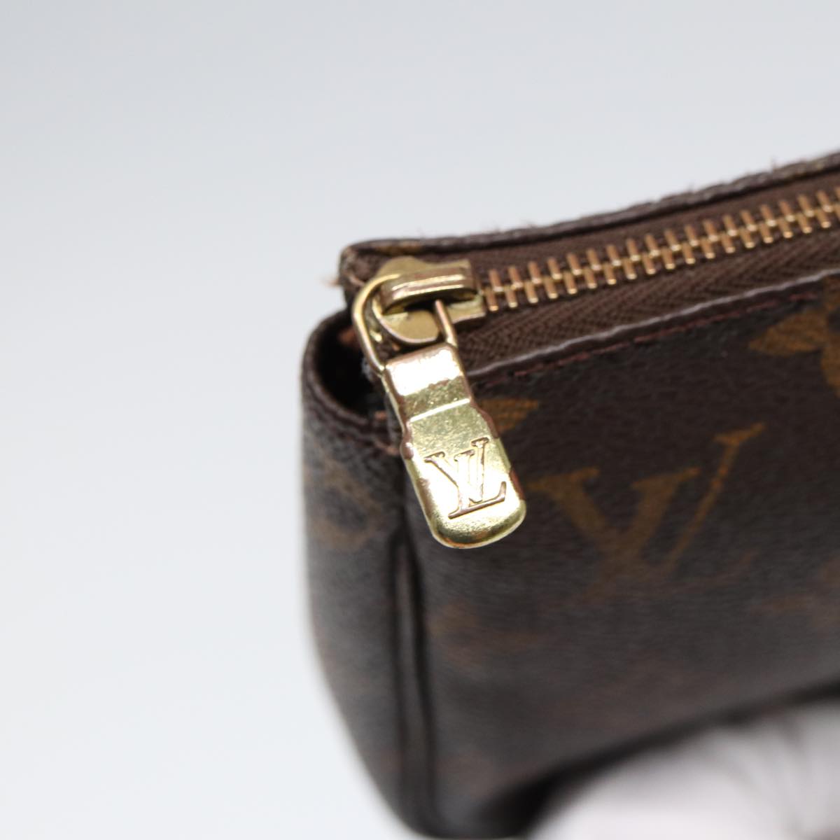 LOUIS VUITTON Monogram Pochette Accessoires Pouch M51980 LV bs17453