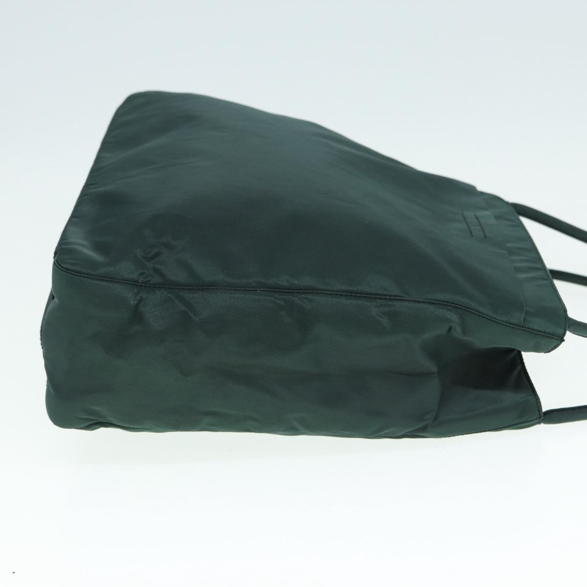 Luxury Prada Hand Bag Nylon Green Silver  bs17499