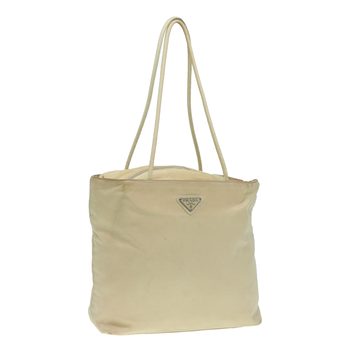 Luxury Prada Tote Bag Nylon Beige  bs17503
