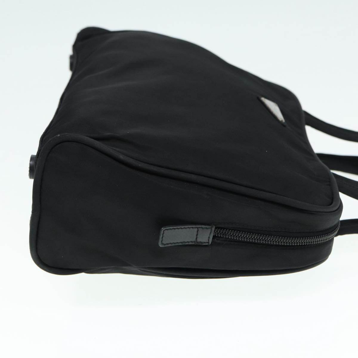 Luxury Prada Hand Bag Nylon Black Silver  bs17516