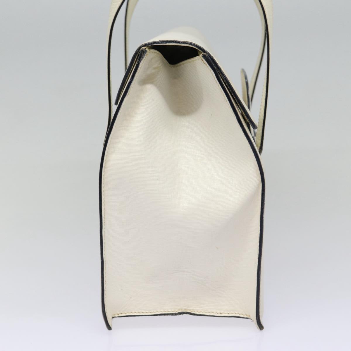 Luxury Prada Hand Bag Leather White Gold  bs17520