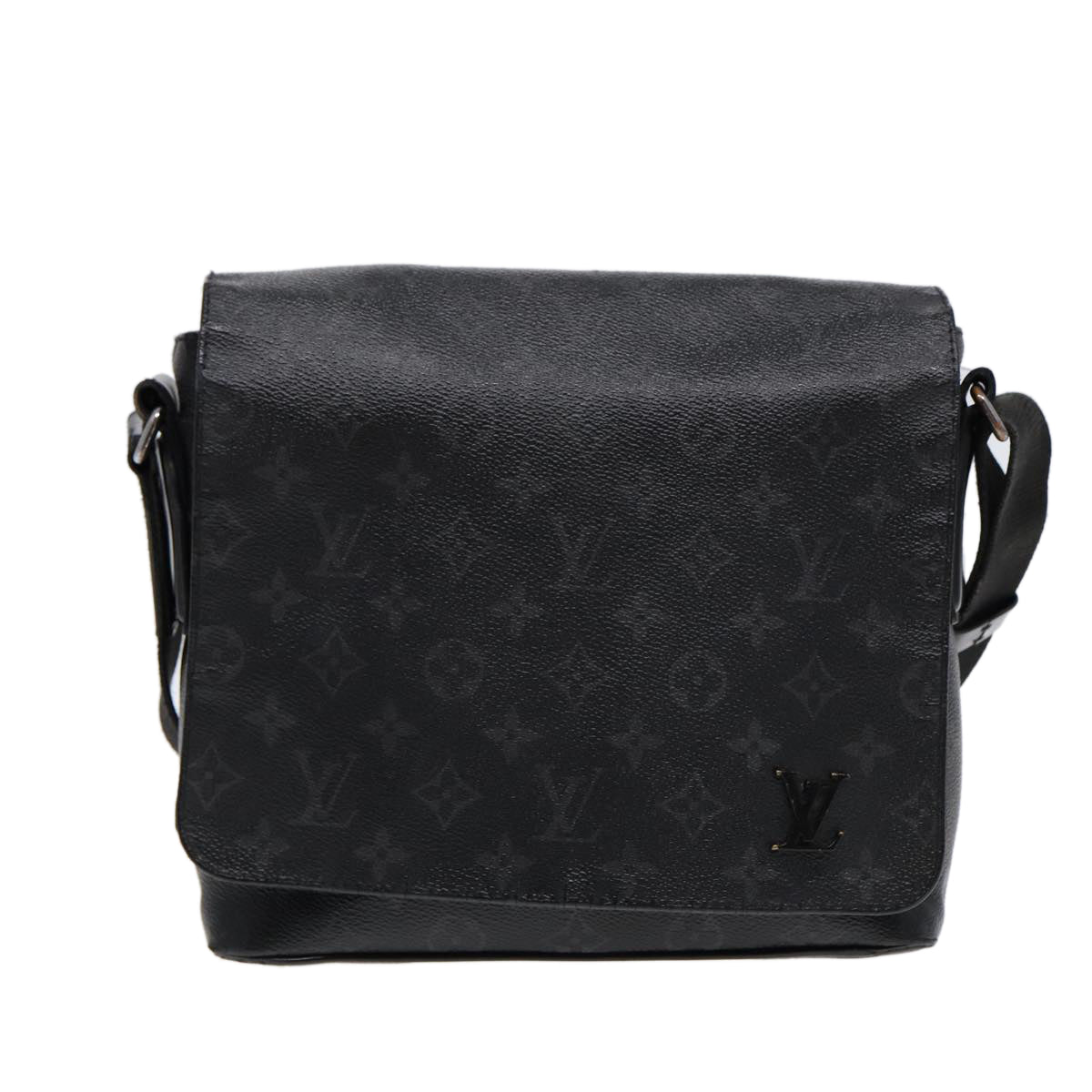 LOUIS VUITTON Monogram Eclipse District PM Shoulder Bag M45272 LV bs17527