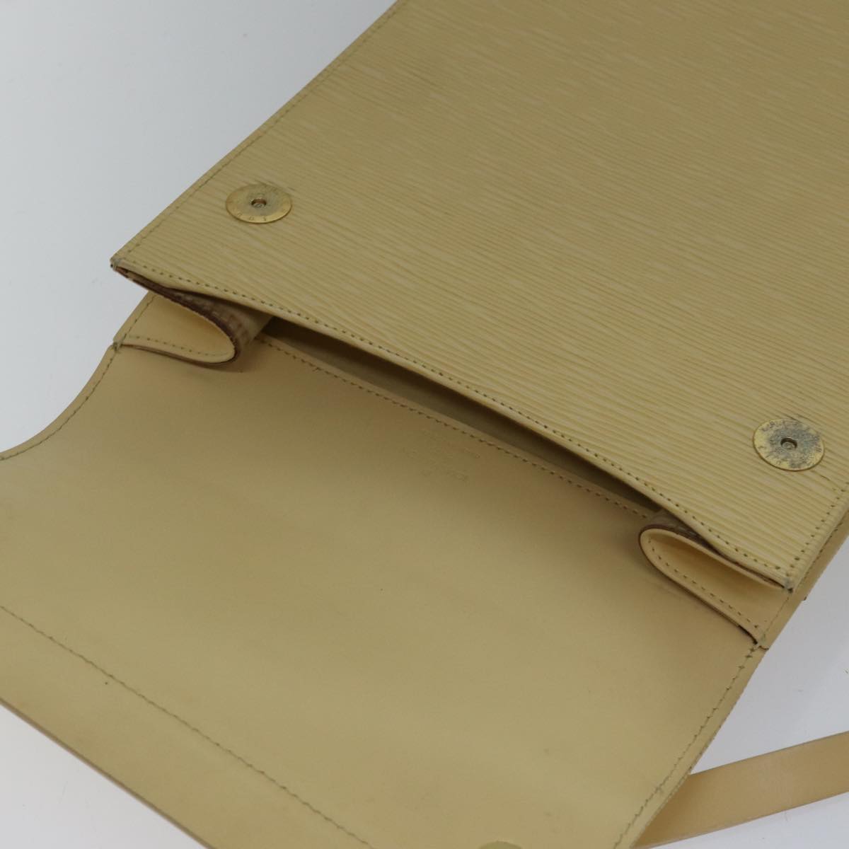 LOUIS VUITTON Epi Ramatuelle Shoulder Bag Cream Vanilla M5247A LV bs17538