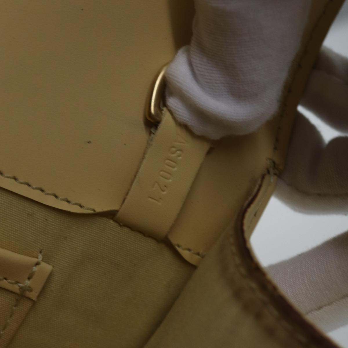 LOUIS VUITTON Epi Ramatuelle Shoulder Bag Cream Vanilla M5247A LV bs17538