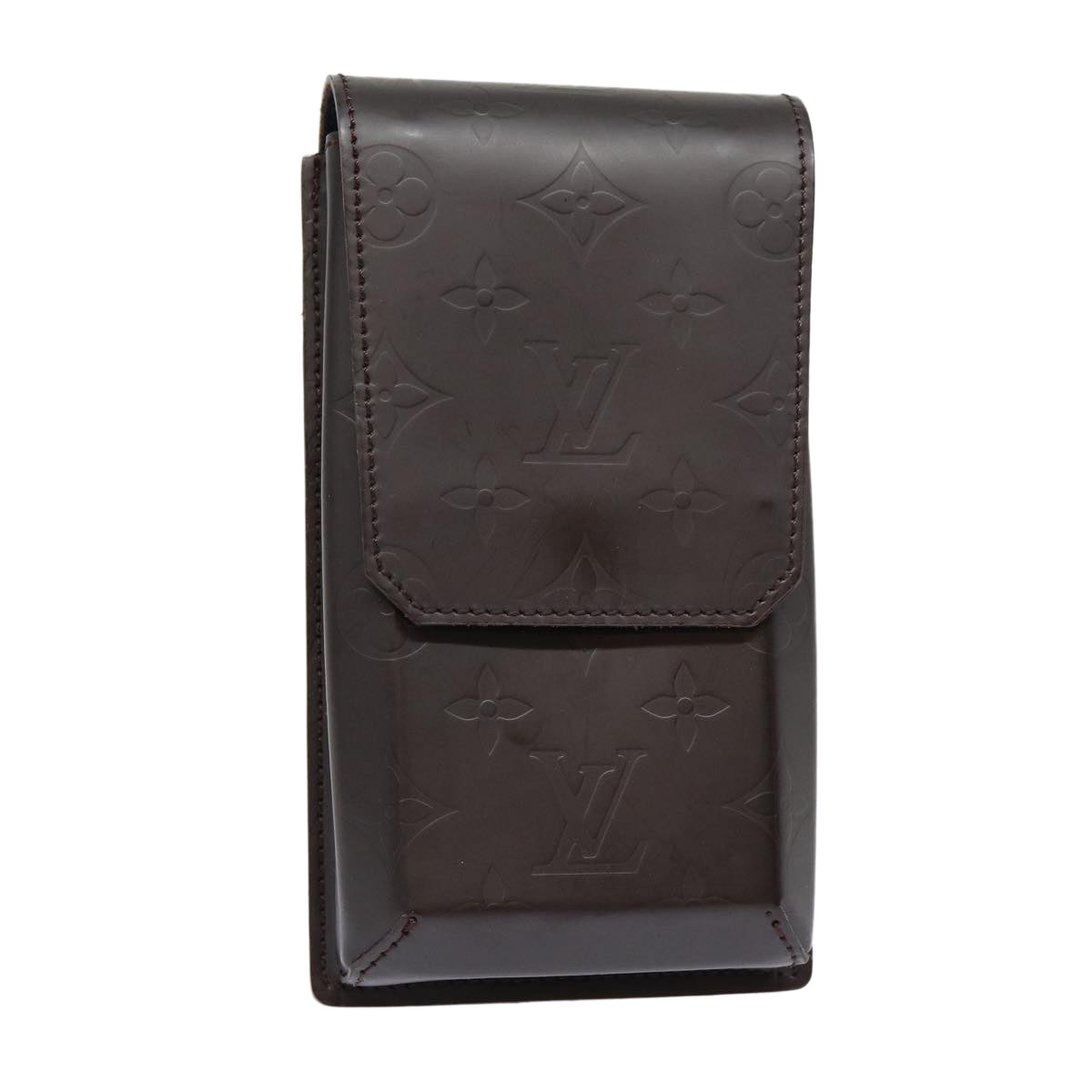 LOUIS VUITTON Monogram Lace Haggie Pouch Brown M54800 LV bs17577