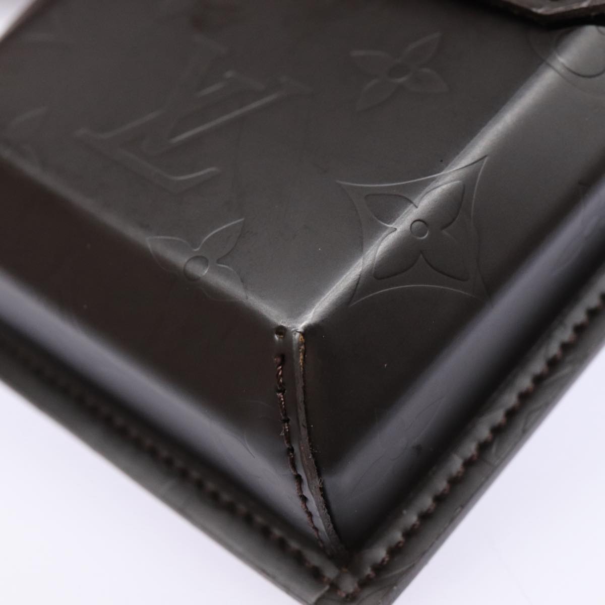 LOUIS VUITTON Monogram Lace Haggie Pouch Brown M54800 LV bs17577