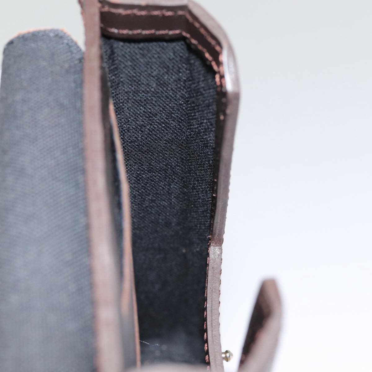 LOUIS VUITTON Monogram Lace Haggie Pouch Brown M54800 LV bs17577