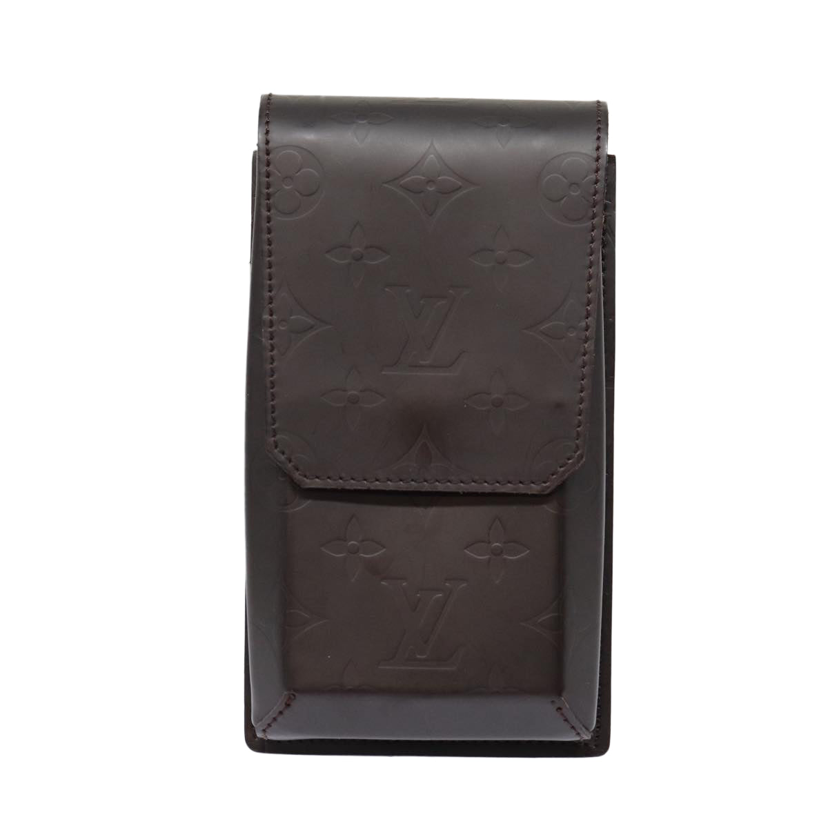 LOUIS VUITTON Monogram Lace Haggie Pouch Brown M54800 LV bs17577