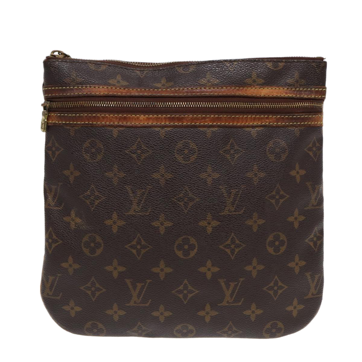 LOUIS VUITTON Monogram Pochette Bosphore Shoulder Bag M40044 LV bs17578