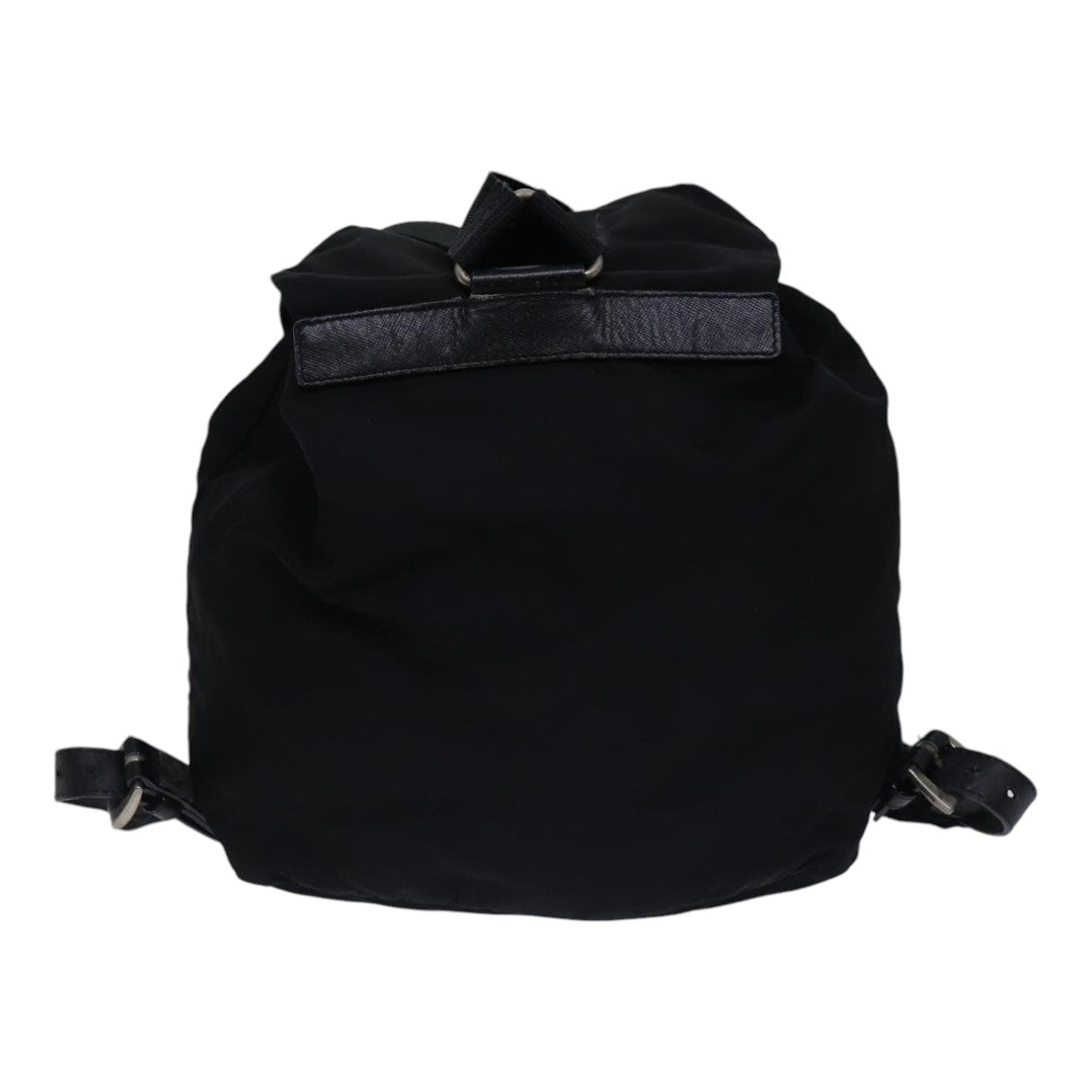 Luxury Prada Backpack Nylon Black Silver  bs17598